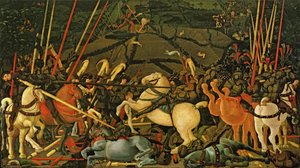 La Batalla de San Romano en 1432, c.1456